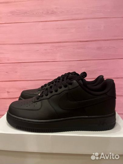 Nike air force 1 black оригинал