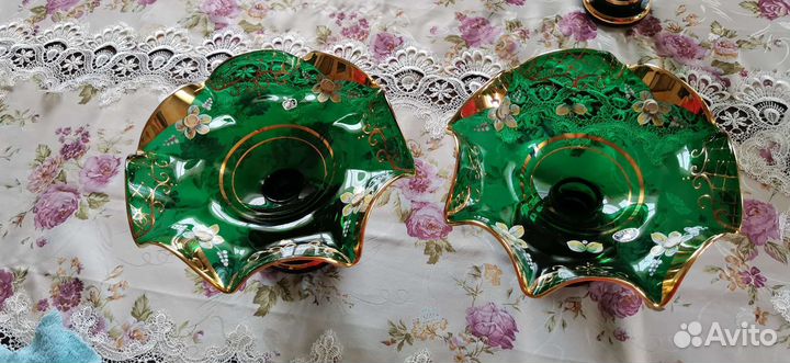 Ваза чехия богемия