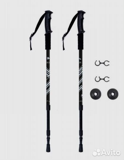 Палки для скандинавской ходьбы, телескопические