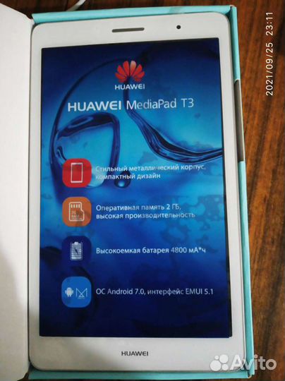 Планшет Huawei T3 8.0 16GB 3G/LTE