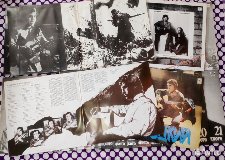 Коллекция альбомов Владимира Высоцкого
