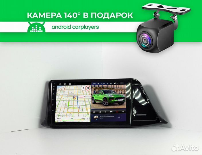 Магнитола android 2.32 Izoa; CH-R LHD 2016-2020