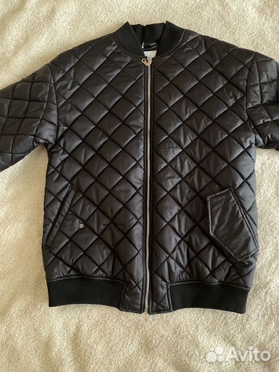 Бомбер утепленный женский