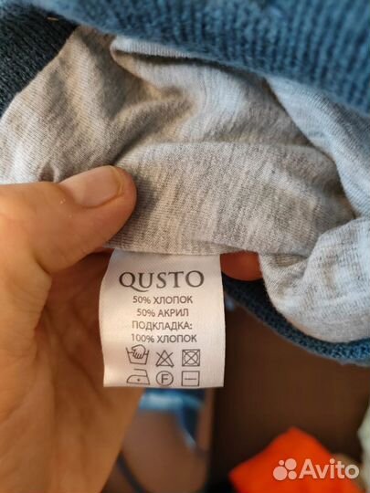 Шапочка для мальчика 6-12 месяцев