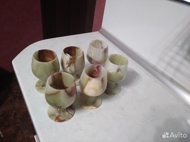Бокалы из оникса