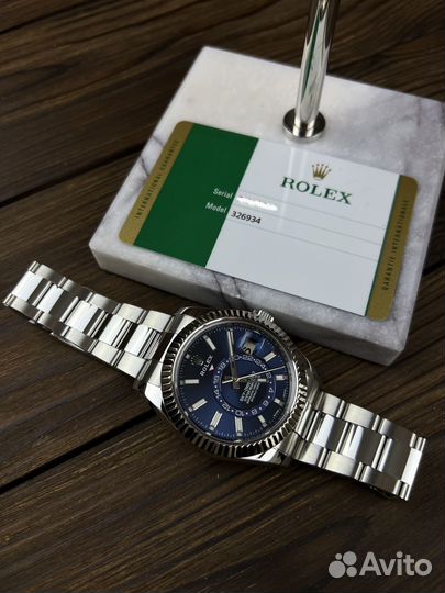 Часы Rolex Sky-Dweller Steel Blue 326934