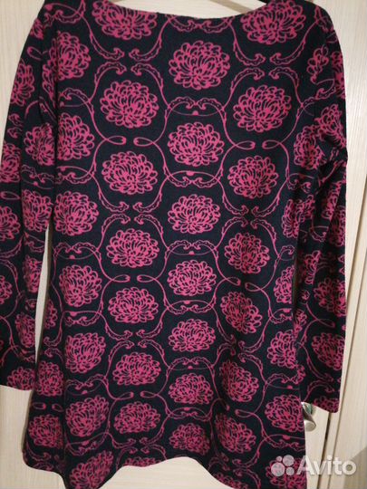 Платье туника теплое