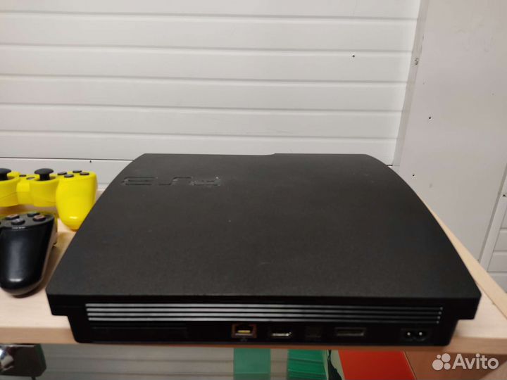 Ps3 slim (2 джойстика + много игр)