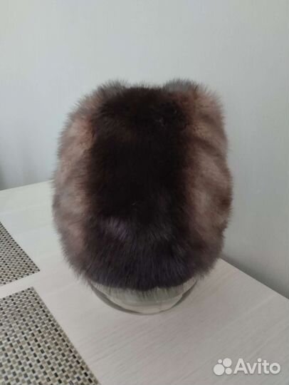 Шапка норковая женская