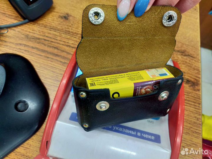 Кожаный футляр из СССР