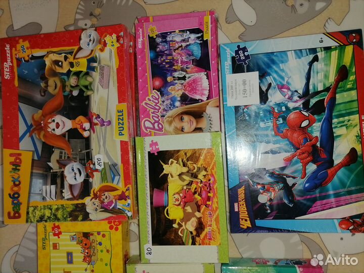 Игрушки для девочек, пазлы, мозаика