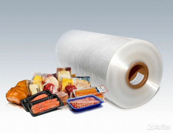 Пленка термоуcадочная пoлиолeфиновая