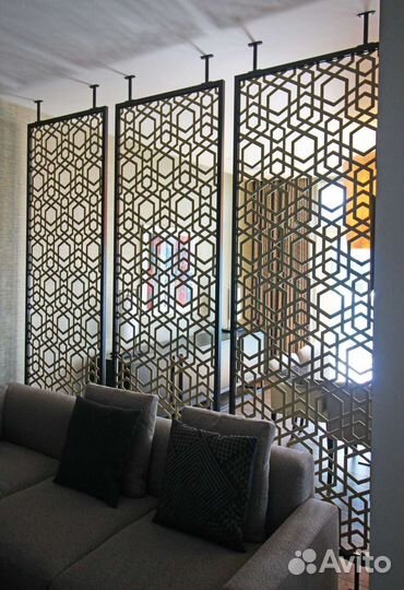 Декоративные резные перегородки