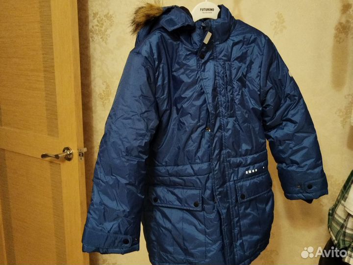 Куртка зимняя для мальчика 128