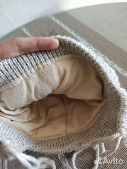 Шапка и снуд зима детские