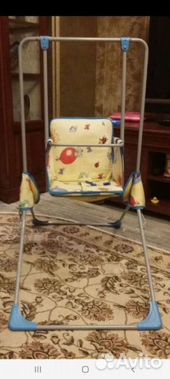 Детские качели напольные