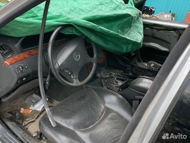 Mercedes-Benz S-класс 5.0 AT, 1999, битый, 250 000 км