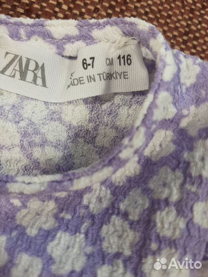 Платье для девочки zara 116