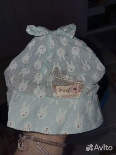 Панама для девочки до года