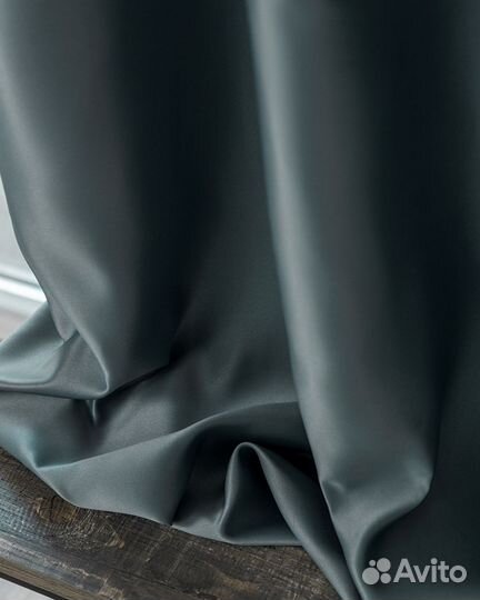 Комплект Шторы и Тюль Адора Базальтовый+Мона