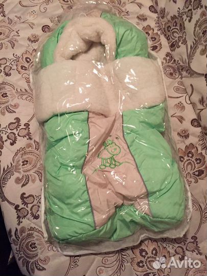 Зимний конверт-кокон