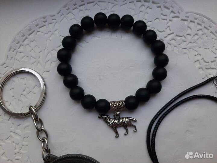 Браслеты, кулон и брелок 