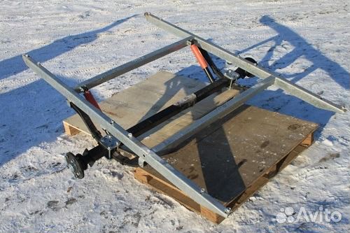 Ось к прицепу 817717.015-05 в сборе, 1300 кг