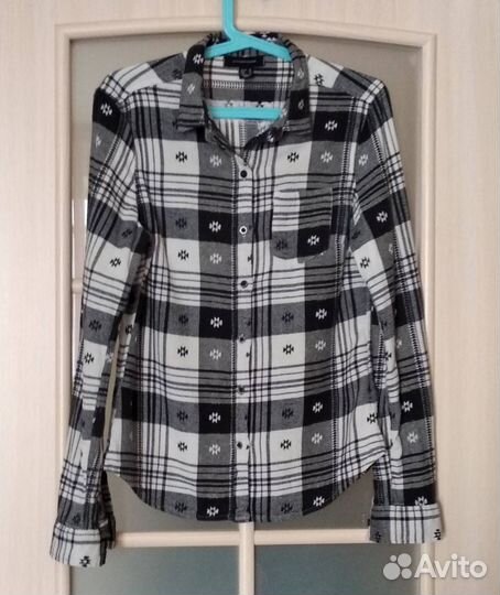 Рубашка фланелевая для девочки, 146-152 см, Индия