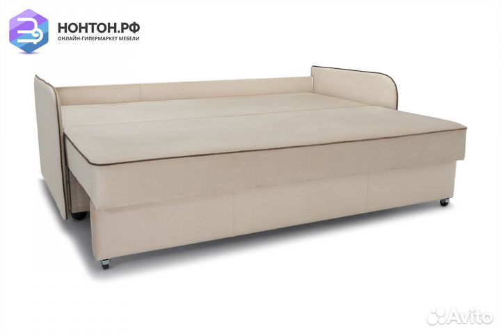 Диван еврокнижка Лозанна бежевый