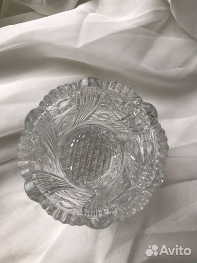 Винтажная ваза Гусь-Хрустальный