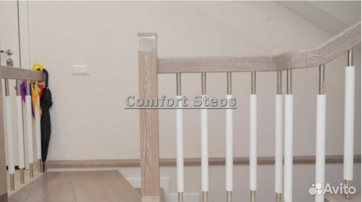 Обшивка каркаса лестницы