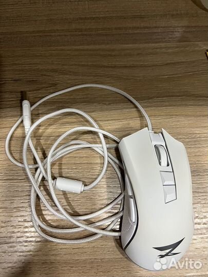 Игровая мышь zet gaming белая