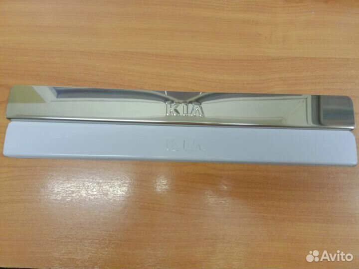 Накладки на пороги Kia Picanto (с 2017)