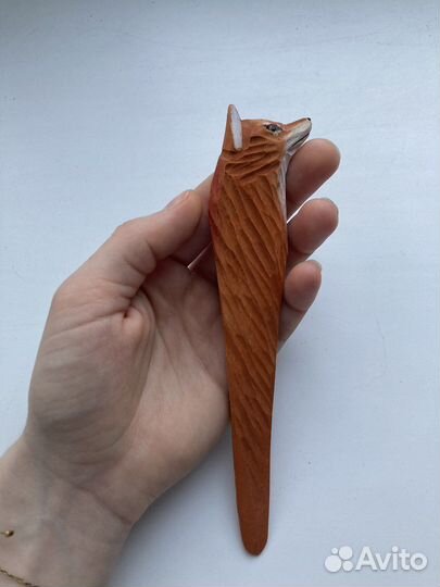 Закладка деревянная «Лиса»