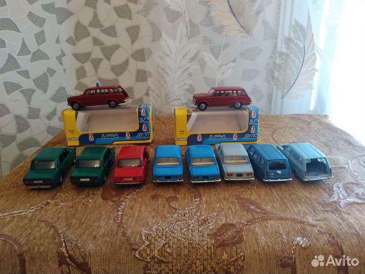 Модельки ваз-газ-москвич СССР