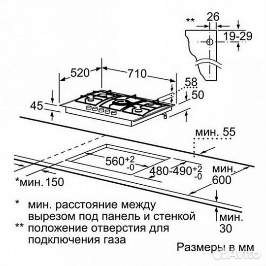 Поверхность bosch ppq 718b91e