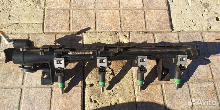 Форсунки топливные + рейка Фокус 2