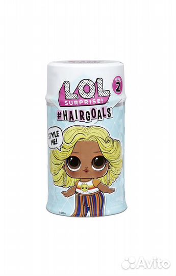 Кукла L.O.L. Surprise Hairgoals 2.0 в непрозрачной
