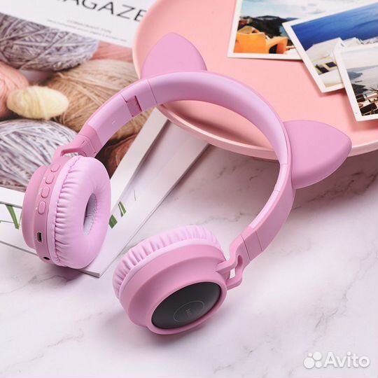 Наушники Bluetooth Hoco W27 Cat Ear
