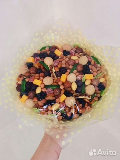 Съедобные букеты для женщин