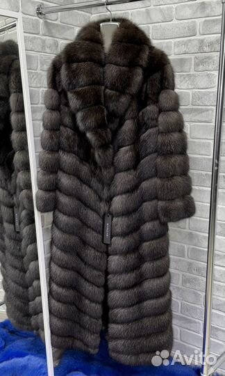 Шуба из баргузинского соболя новая