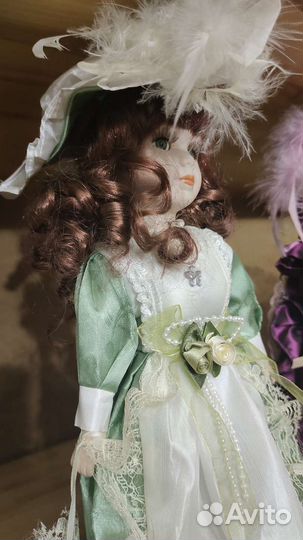 Кукла фарфоровая коллекционная