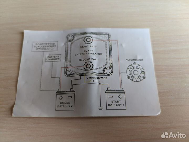 Устройство, реле развязки аккумуляторов (ура)