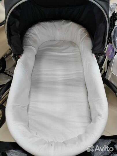 Коляска 3в1 Riko Basic Bella Lux