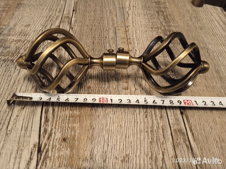 Карниз для штор металлический