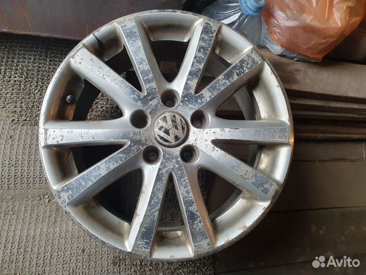 Диски литьё r16 на фольксваген