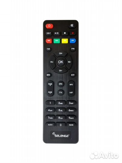 Цифровая тв приставка DVB-T2, DVB-C selenga T81D