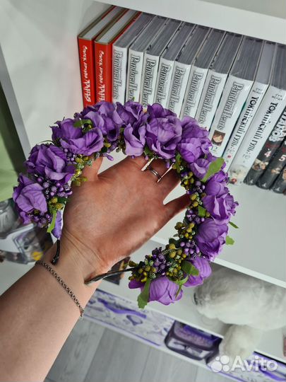 Венок обруч ободок на голову