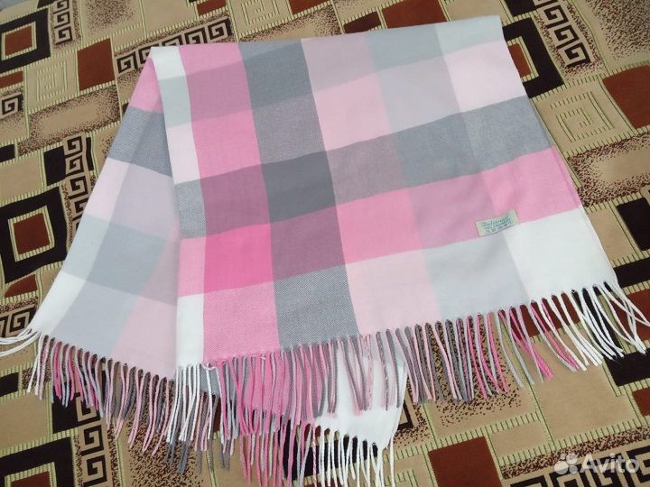 Платок. Кашемир. Бамбук. Хлопок