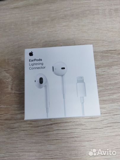 Наушники apple earpods lightning оригинал